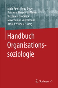 Abbildung von: Handbuch Organisationssoziologie - Springer VS