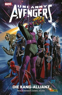 Abbildung von: UNCANNY AVENGERS - DIE KANG-ALLIANZ - Marvel bei Panini Comics
