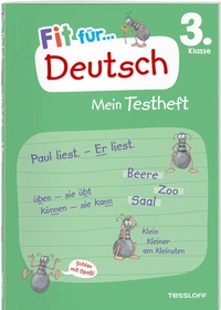 Abbildung von: Fit für Deutsch 3. Klasse. Mein Testheft - Tessloff Verlag Ragnar Tessloff GmbH & Co. KG