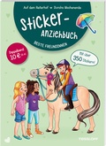 Cover: Sticker-Anziehbuch. Beste Freundinnen. Auf dem Reiterhof / Durchs Wochenende - Tessloff Verlag Ragnar Tessloff GmbH & Co. KG