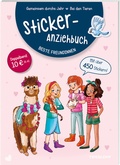 Cover: Sticker-Anziehbuch. Beste Freundinnen.Bei den Tieren / Gemeinsam durchs Jahr - Tessloff Verlag Ragnar Tessloff GmbH & Co. KG