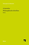 Cover: Philosophische Schriften. Band 3 - Meiner