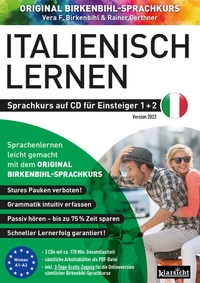 Abbildung von: Italienisch lernen für Einsteiger 1+2 (ORIGINAL BIRKENBIHL) - Klarsicht Verlag