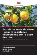 Cover: Extrait de zeste de citron - Editions Notre Savoir