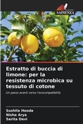Cover: Estratto di buccia di limone - Edizioni Sapienza