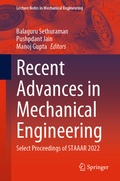 Cover: Recent Advances in Mechanical Engineering - Springer