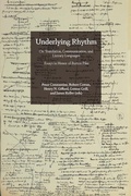 Cover: Underlying Rhythm - Peter Lang Verlag