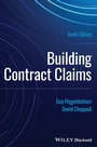 Cover: Building Contract Claims - Wiley-Blackwell