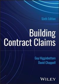 Abbildung von: Building Contract Claims - Wiley-Blackwell