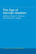 Cover: The Age of German Idealism - Routledge