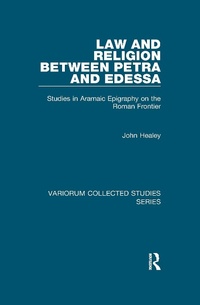 Bild: Law and Religion between Petra and Edessa - Routledge