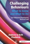 Cover: Challenging Behaviours - What to Know and What to Do - Routledge