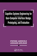 Cover: Cognitive Systems Engineering for User-computer Interface Design, Prototyping, and Evaluation - CRC Press