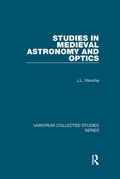 Bild: Studies in Medieval Astronomy and Optics - Routledge
