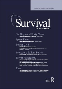 Abbildung von: Survival 49.3 - Routledge