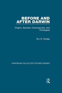 Abbildung von: Before and After Darwin - Routledge