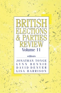 Abbildung von: British Elections & Parties Review - Routledge