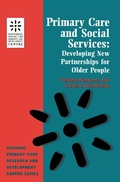Cover: Primary Care and Social Services - CRC Press