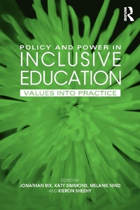 Enlarge image Cover: Policy and Power in Inclusive Education - Routledge