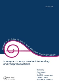 Abbildung von: Transport Theory - CRC Press