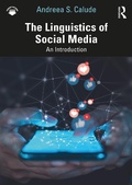 Cover: The Linguistics of Social Media - Routledge