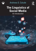 Cover: The Linguistics of Social Media - Routledge