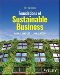 Cover: Foundations of Sustainable Business - Wiley