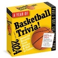 Cover: Year of Basketball Trivia! Page-A-Day Calendar 2024 - Workman Calenders