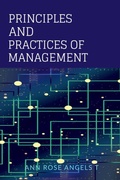 Cover: Principles and practices of management - Notion Press