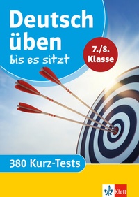 Abbildung von: Klett Deutsch üben bis es sitzt 7./8. Klasse - Klett