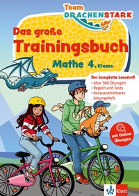 Abbildung von: Klett Team Drachenstark: Das große Trainingsbuch Mathe 4. Klasse - Klett