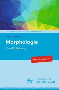 Abbildung von: Morphologie - J.B. Metzler