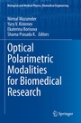 Cover: Optical Polarimetric Modalities for Biomedical Research - Springer