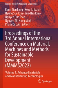 Abbildung von: Proceedings of the 3rd Annual International Conference on Material, Machines and Methods for Sustainable Development (MMMS2022) - Springer