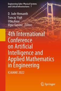 Enlarge image Cover: 4th International Conference on Artificial Intelligence and Applied Mathematics in Engineering - Springer