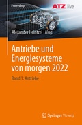 Cover: Antriebe und Energiesysteme von morgen 2022 - Springer Vieweg