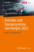 Cover: Antriebe und Energiesysteme von morgen 2022 - Springer Vieweg