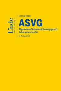 Abbildung von: ASVG | Allgemeines Sozialversicherungsgesetz 2023 - Linde