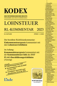 Abbildung von: KODEX Lohnsteuer Richtlinien-Kommentar 2023 - Linde