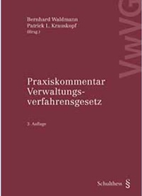 Abbildung von: Praxiskommentar Verwaltungsverfahrensgesetz (VwVG) - Schulthess Juristische Medien