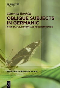 Abbildung von: Oblique Subjects in Germanic - De Gruyter Mouton
