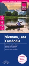 Cover: Reise Know-How Landkarte Vietnam, Laos, Kambodscha (1:1.200.000) - Reise Know-How Verlag Peter Rump GmbH