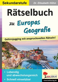 Abbildung von: Rätselbuch zu Europas Geografie - KOHL VERLAG Der Verlag mit dem Baum
