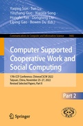 Cover: Computer Supported Cooperative Work and Social Computing - Springer