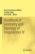 Cover: Handbook of Geometry and Topology of Singularities IV - Springer