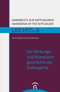 Cover: Die Wirkungs- und Rezeptionsgeschichte der Septuaginta - G&uuml;tersloher Verlagshaus