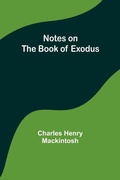 Cover: Notes on the book of Exodus - ALPHA EDITION