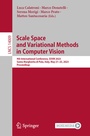 Cover: Scale Space and Variational Methods in Computer Vision - Springer