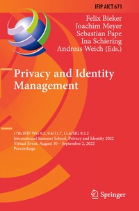 Abbildung von: Privacy and Identity Management - Springer