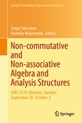 Cover: Non-commutative and Non-associative Algebra and Analysis Structures - Springer